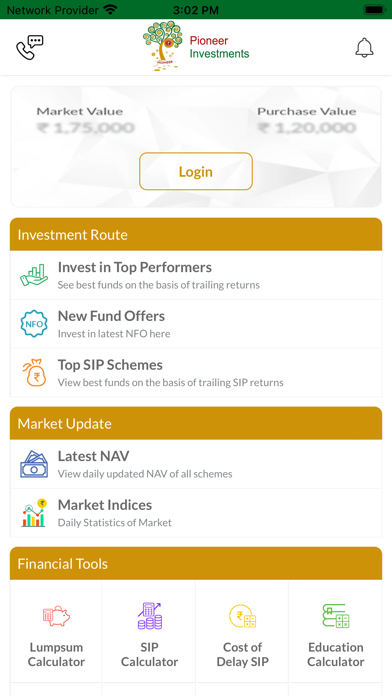 PIONEER INVESTMENTS Screenshot