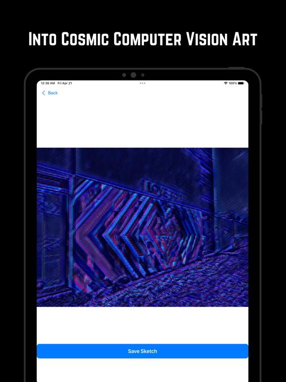 Mae-CV Cosmic Art iPad screenshot 3 - Photo & Video app
