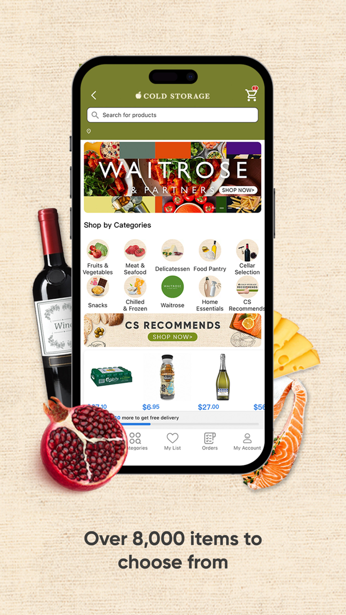 Cold Storage Grocery Delivery