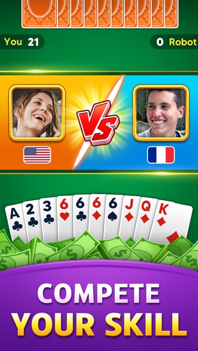 Gin Rummy: Win Real Money Screenshot