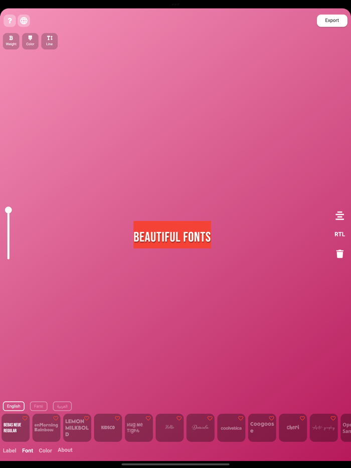 Fonto - story font for IG