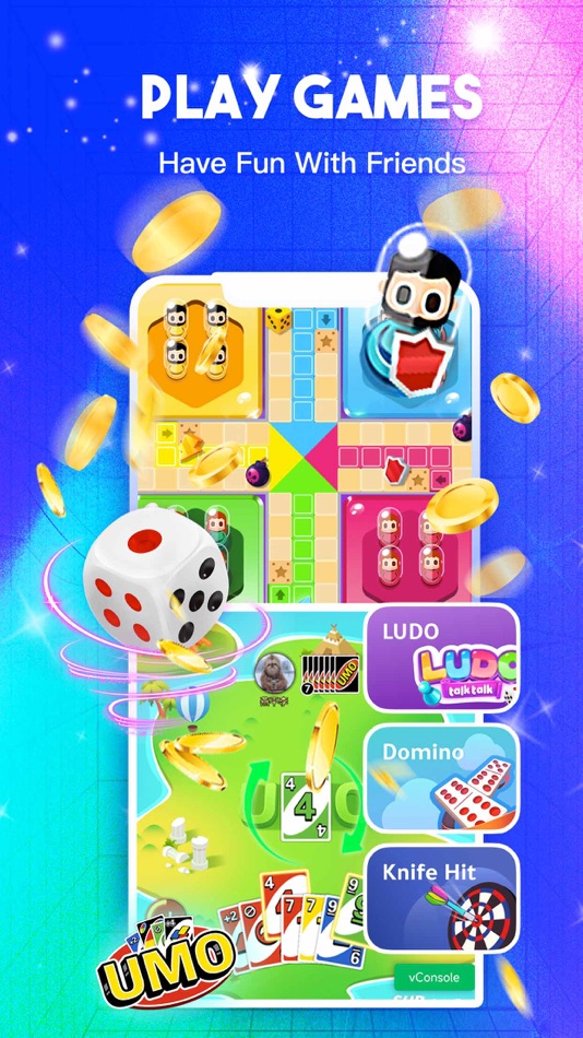 #3. TalkTalk--voice-chat and games (iOS) 게시자: MOLE HK LIMITED