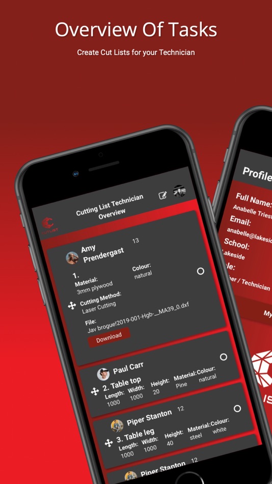 #1. Cut Lists (iOS) Bởi: Daniel Bush