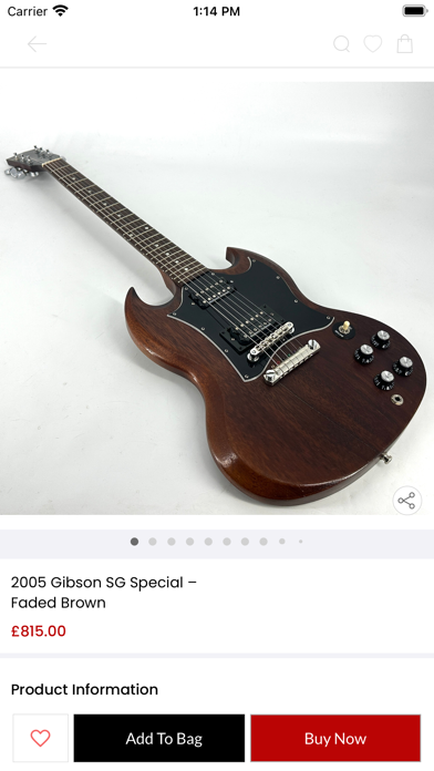 Jordan Guitars Screenshot 4 - AppWisp.com