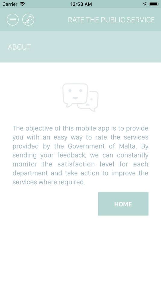 #1. Rate the Public Service (iOS) By: Malta Information Technology Agency