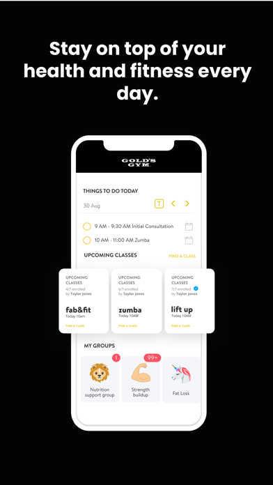 Gold’s Gym Atlanta Metro Screenshot