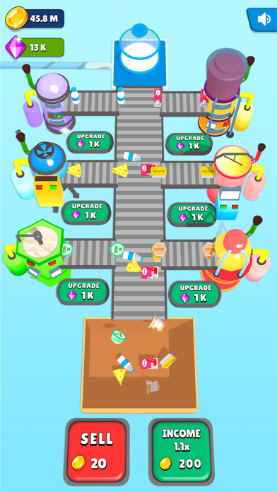 Idle Milk Factory Screenshot