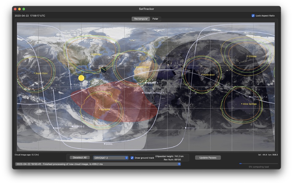 #1. SatTracker (macOS) 由: GerSpatial