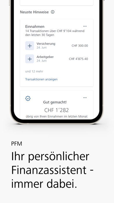 Raiffeisen E-Banking Screenshot