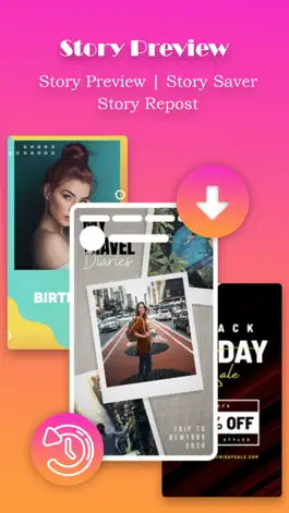 Game screenshot Story Saver Reposter hack
