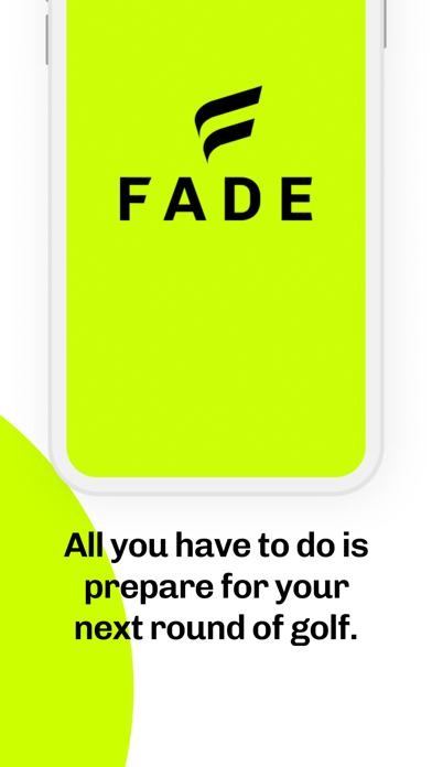Fade | Book Golf Tee Times Screenshot