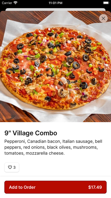 Village Pizza LLC Screenshot