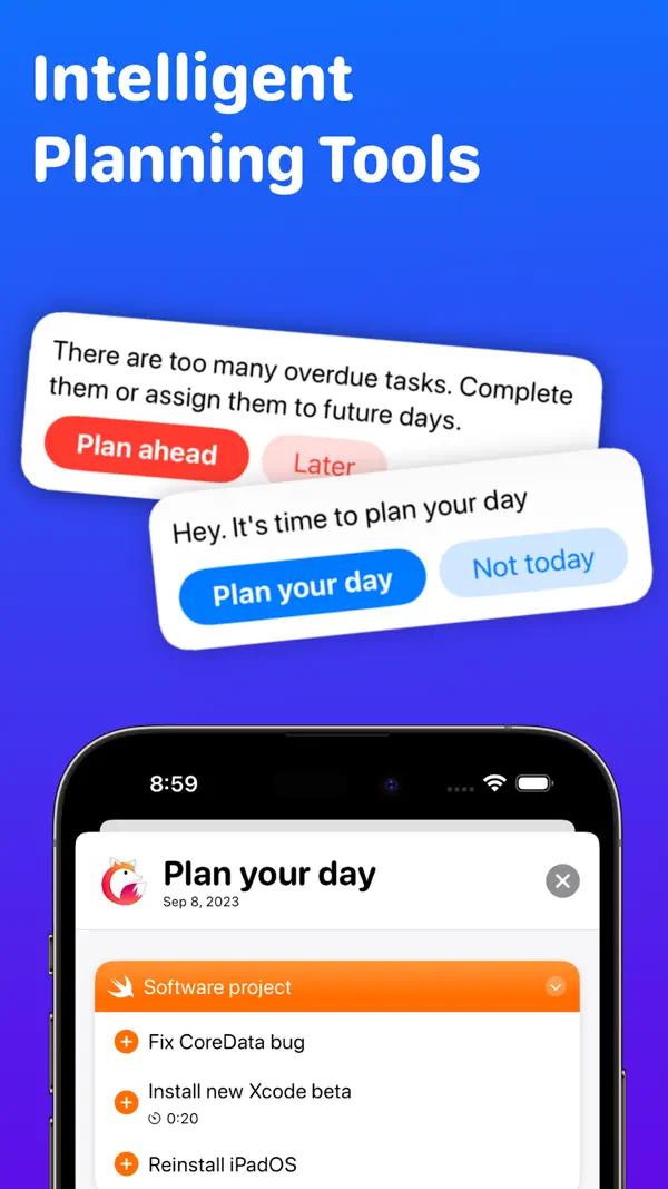 Planny - Daily Planner Screenshot 2
