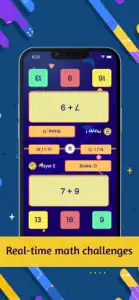 Math Class: 2 Player Math Game screenshot #6 for iPhone