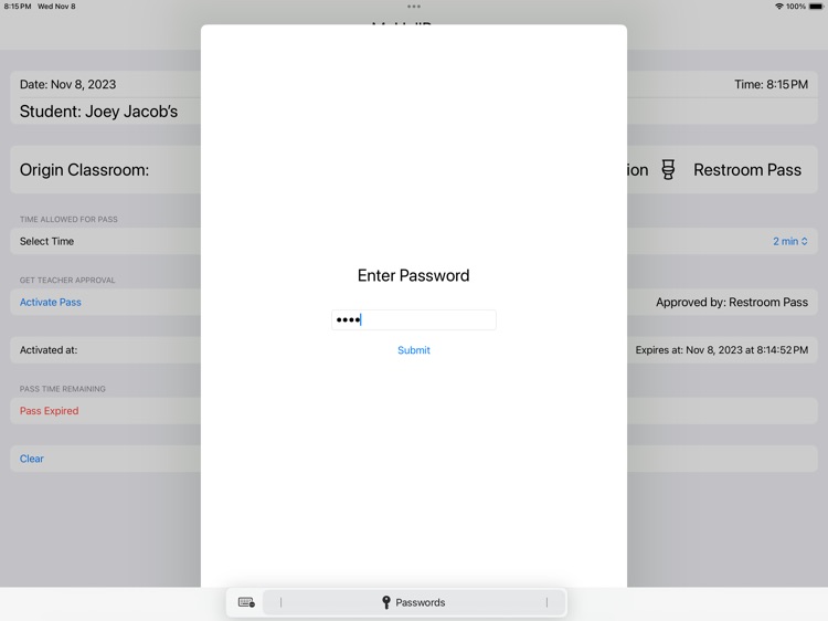 -MyHallPass screenshot-6