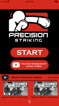 Precision Boxing Coach Lite screenshot 1