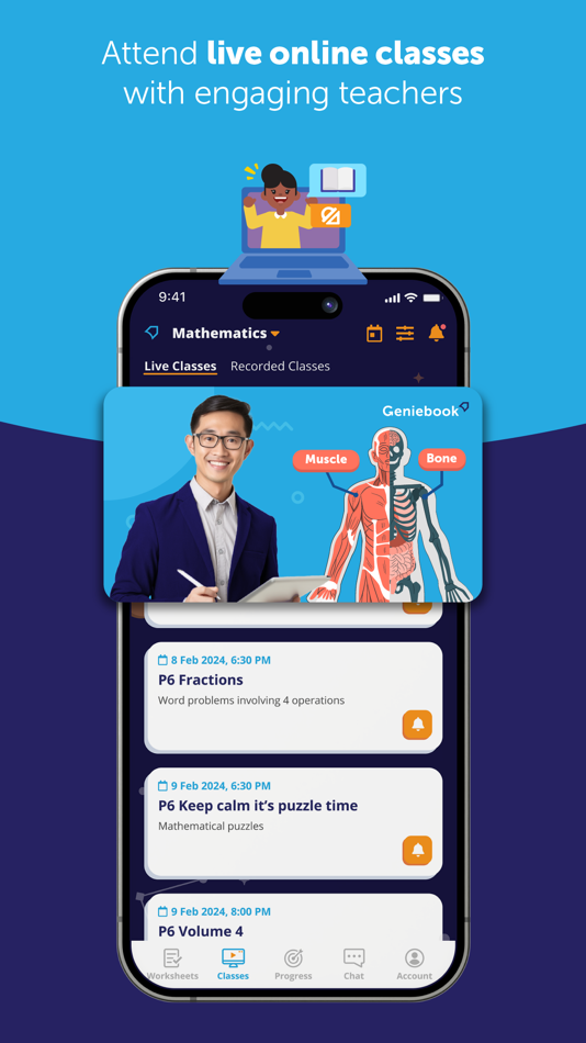#3. Geniebook: Online Learning App (iOS) 由: Geniebook Pte. Ltd.
