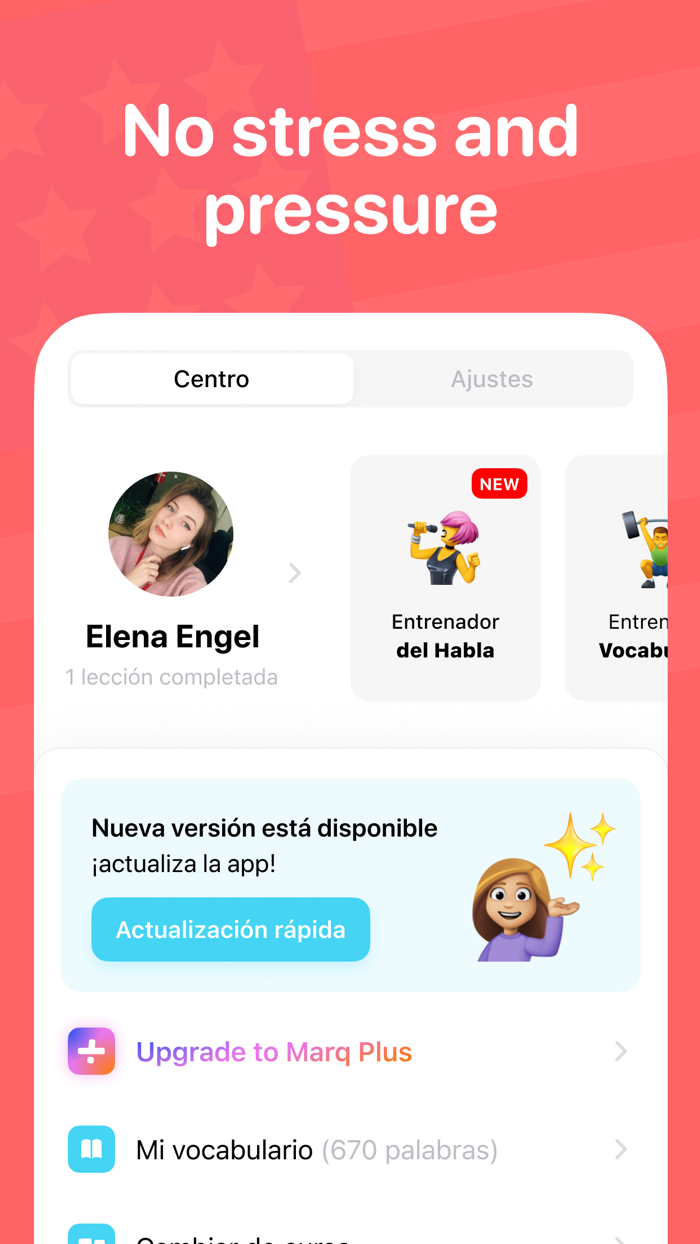 Marq English practice with AI