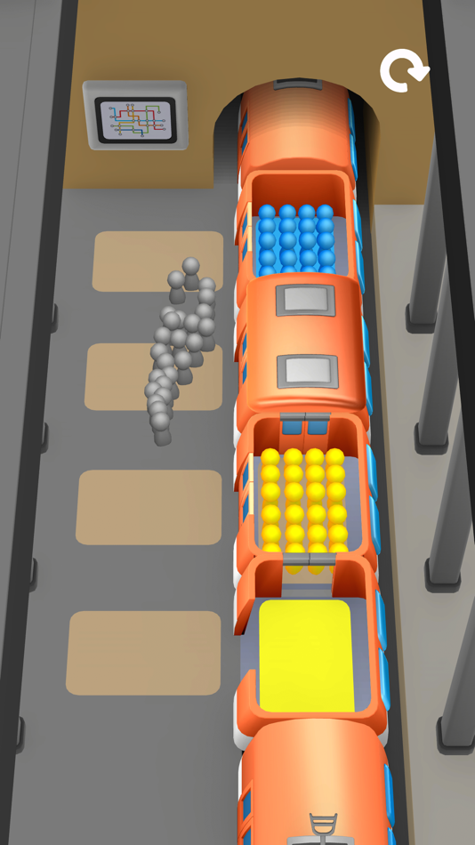 #5. Subway Master - Sort the Crowd (iOS) 由: 3A YAPIM VE YAZILIM DANISMANLIK LIMITED SIRKETI