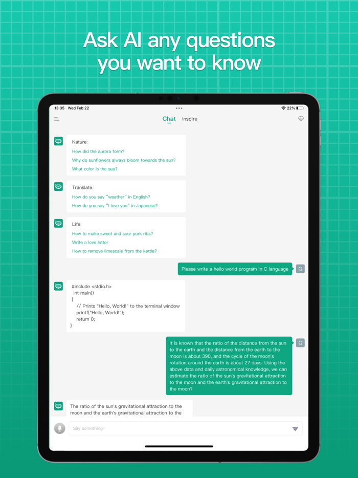 ChatGo - AIwriting robot