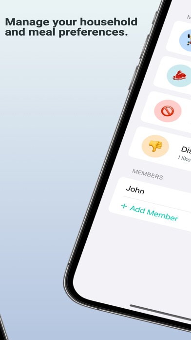 Menyou: Meal Plan Assistant iPhone screenshot 4 - Food & Drink app