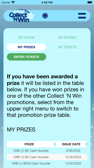 NJ Lottery CNW Screenshot