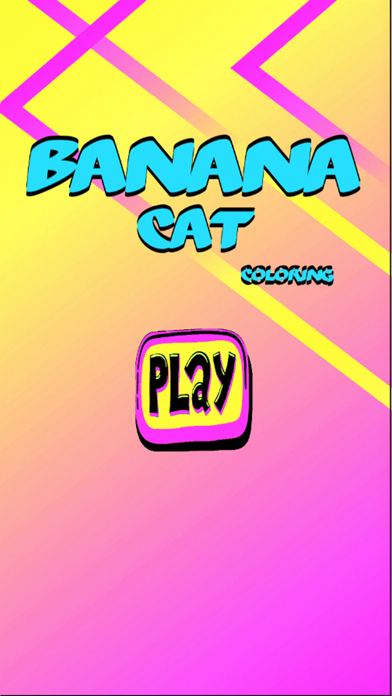 Coloring Banana Cat Artful Screenshot