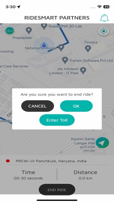 RIDESMART PARTNERS Screenshot
