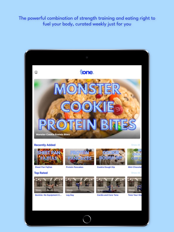 TONE by Train with Torey iPad screenshot 5 - Health & Fitness app