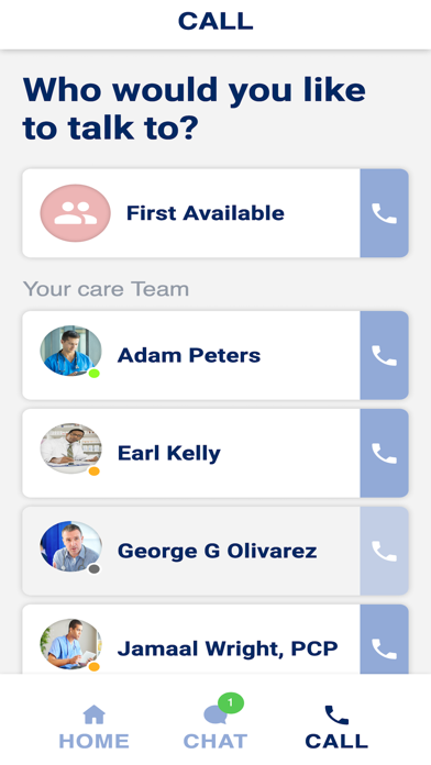 Trilogy Care Connect Screenshot