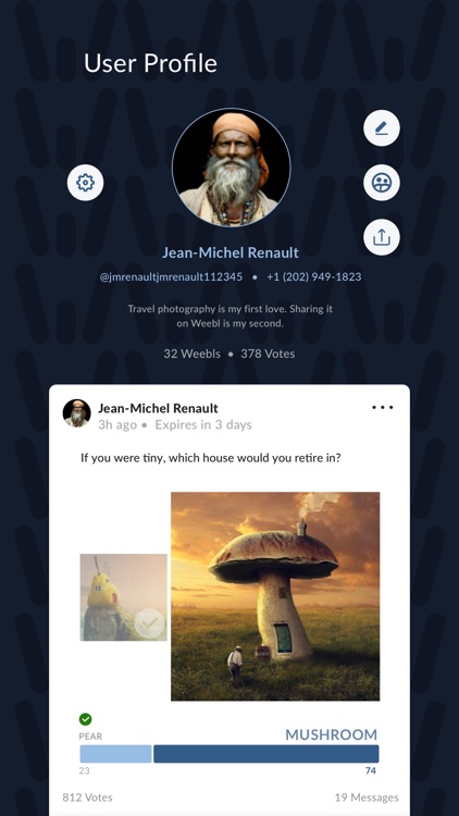 Weebl: Fun & interactive polls screenshot-3
