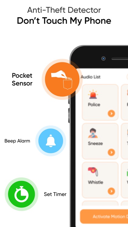 Don't Touch My Device, Alarm