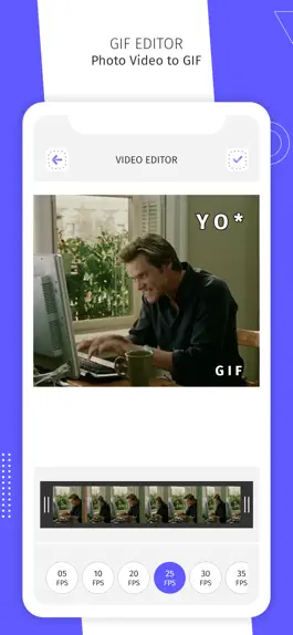 Game screenshot GIF Maker, Photo Video To GIF apk