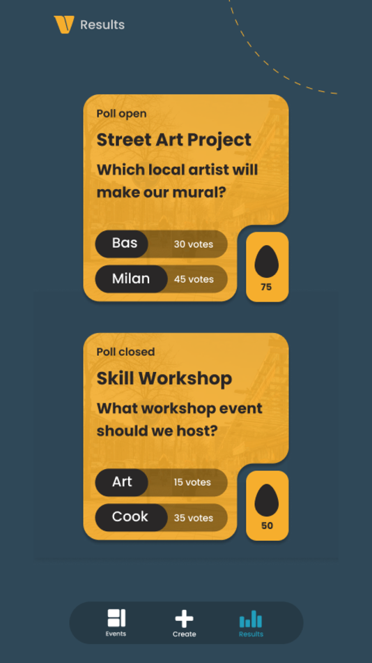 #3. votey (iOS) 由: Adrianus Sebastiaan Boer