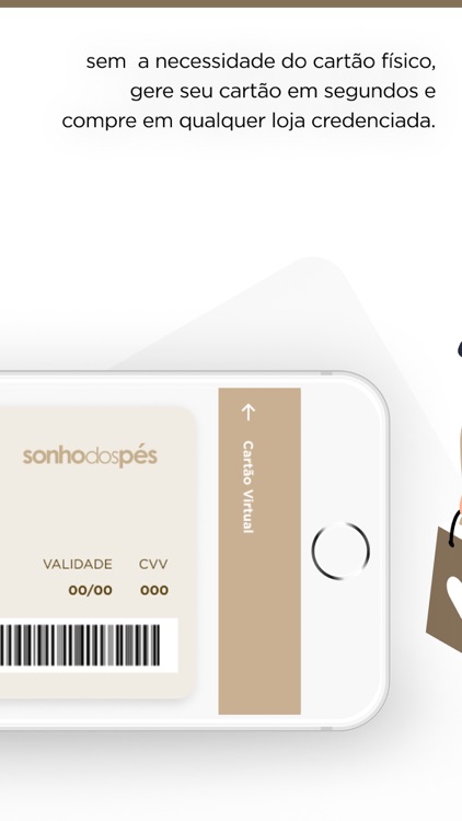 Cartão Sonho dos pés screenshot-5