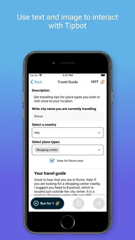 Game screenshot Tipbot AI apk