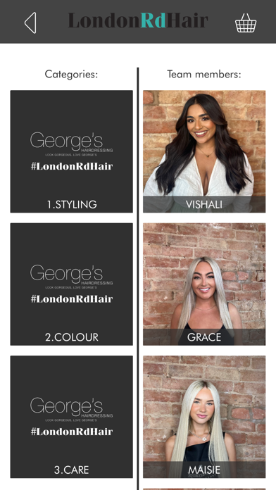 George's & London Rd Hair Screenshot