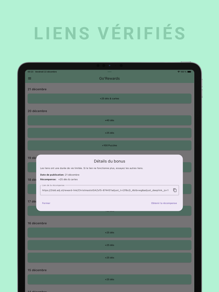 GoRewards - Liens Monopoly Go