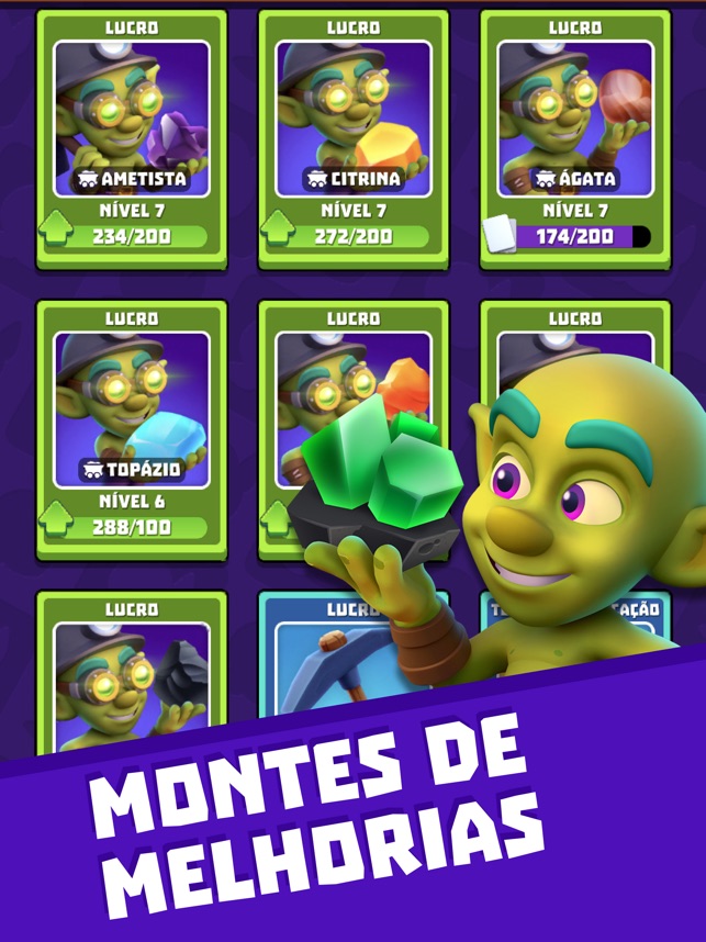 Gold and Goblins: Mineração na App Store