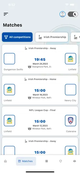 Game screenshot Linfield Football Club App apk