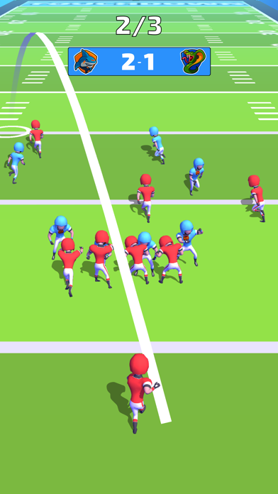 Screenshot #2 pour Touchdown Glory: Sport Game 3D