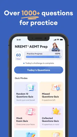 Game screenshot AEMT Exam Practice 2023 mod apk