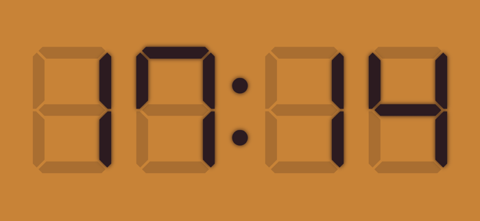 Custom Digital Clock