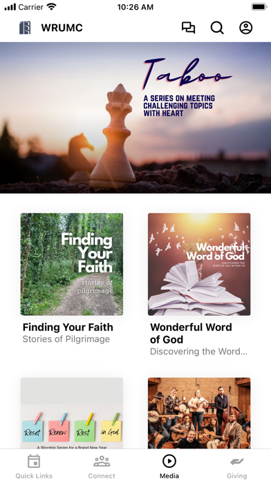 White Rock UMC Screenshot