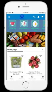 bravoh grocery app iphone screenshot 1