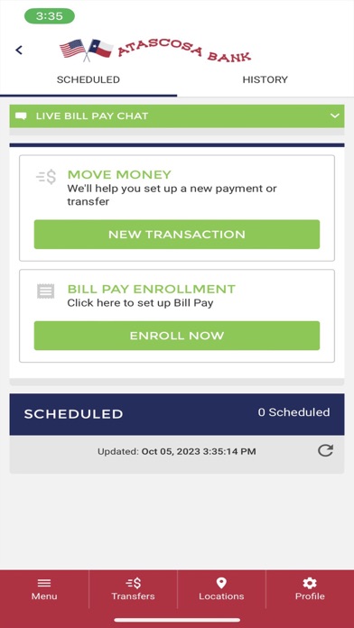 ATASCOSA BANK Screenshot