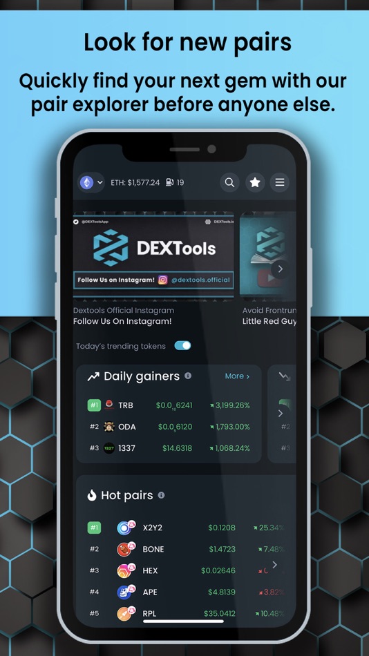 #2. DEXTools (iOS) 由: DEXTools