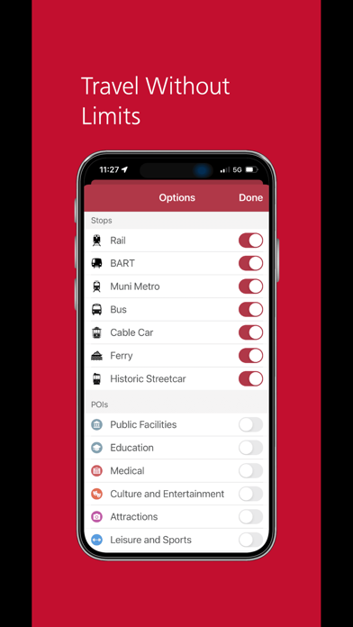 MuniMobile Screenshot