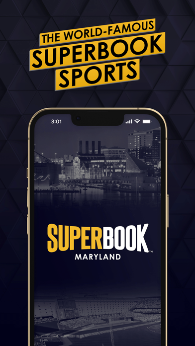 SuperBook Sports Maryland Screenshot
