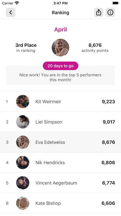 YMCA of the Triangle Fitness Screenshot